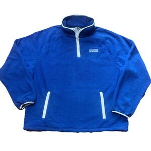 Old Row Quarter Zip Fleece Pullover Sweatshirt Royal Blue Men’s XL NWT